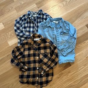 Zara button down. Size 3-4